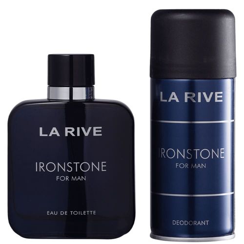 Kit Cofrret La Rive Ironstone EDT 100ml + Desodorante 150ml - Masculino