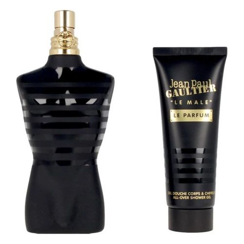 Kit Coffret Jean Paul Gaultier Le Male Le Parfum - Perfume Masculino Eau De Parfurm 125ml + Gel De Banho 75ml