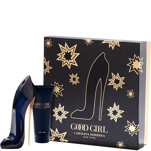 Kit Coffret Carolina Herrera Good Girl - Perfume Feminino Eau De Parfurm 50ml + Hidratante Corporal 75ml