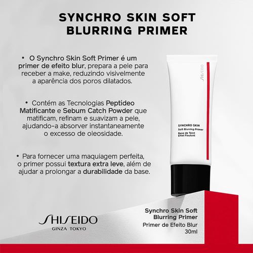Primer - Shiseido Synchro Skin Soft Blurring - 30ml