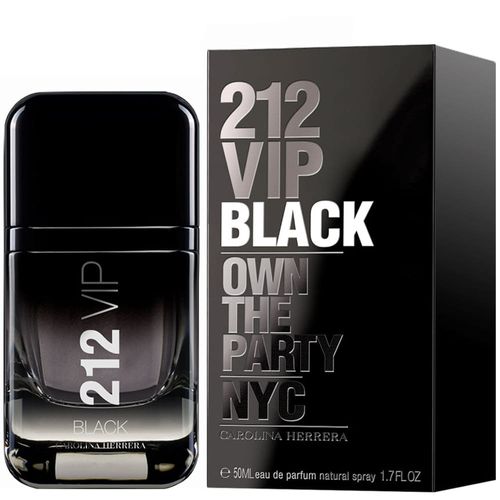 Perfume 212 VIP Black Carolina Herrera EDP Masculino