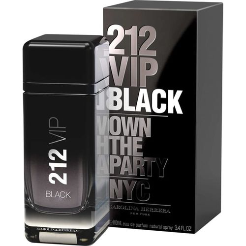 212 VIP Black Carolina Herrera Eau de Parfum - Perfume Masculino - 100ml