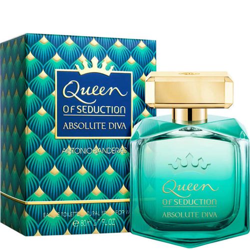 Perfume  Antonio Banderas Queen of Seduction  Eau de Toilette - Feminino - 80ml