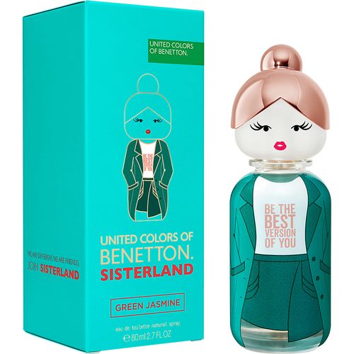 Perfume Benetton Sisterland Green Jasmine  Eau de Toilette - Feminino - 80ml