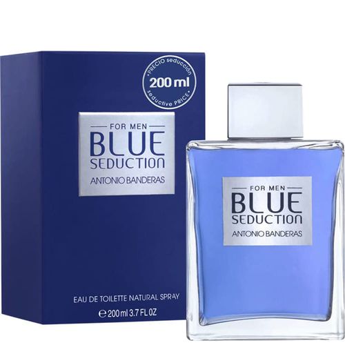 Blue Seduction For Men Antonio Banderas Eau de Toilette - Perfume Masculino  - 200ml
