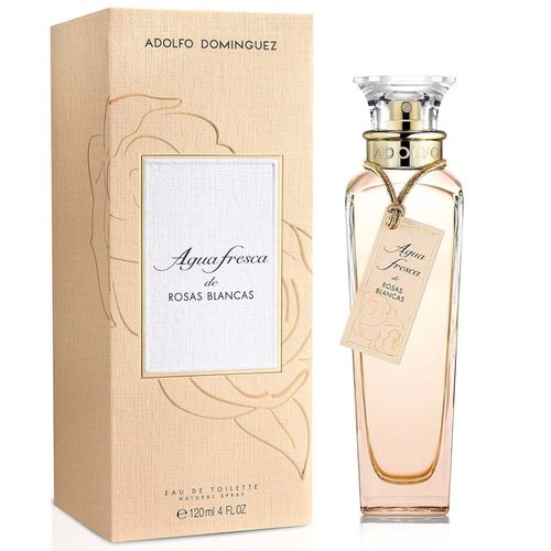 Perfume Adolfo Dominguez Água Fresca de Rosas Blancas  Eau De Toilette - Feminino - 120ml