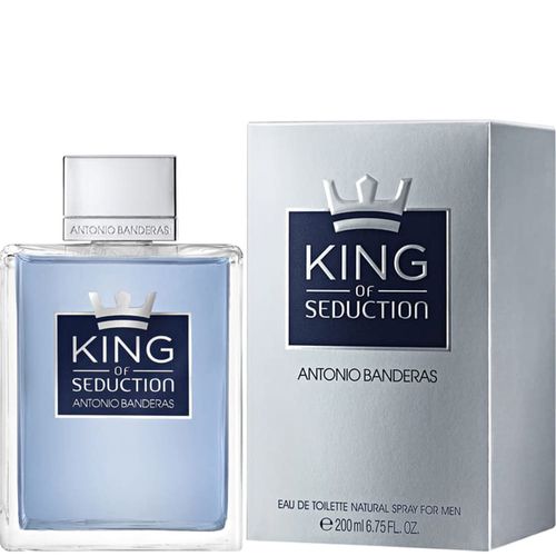 Perfume Antonio Banderas King of Seduction  Eau de Toilette - Masculino - 200ml