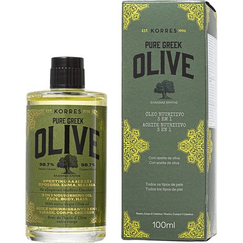 Korres Oléo de Oliva 3 em 1 - Serum Nutritivo - 100ml