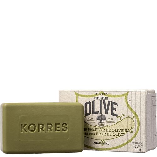 Korres Óleo de Oliva e Flor - Sabonete em Barra - 90g