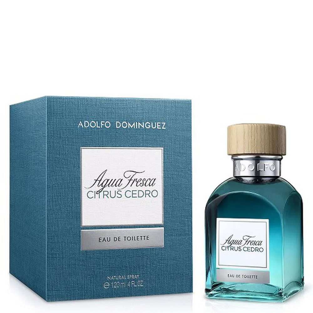 Perfume Masculino gua Fresca Citrus Cedro Adolfo Dominguez EDT