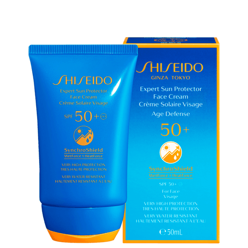Shiseido Expert Sun Protector Face Cream FPS 50+ - Protetor Solar Facial - 50ml