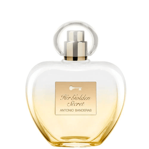 Kit Coffret Antonio Banderas Her Golden Secret - Perfume Feminino Eau De Toilette 80ml + Hidratante Corporal 75ml