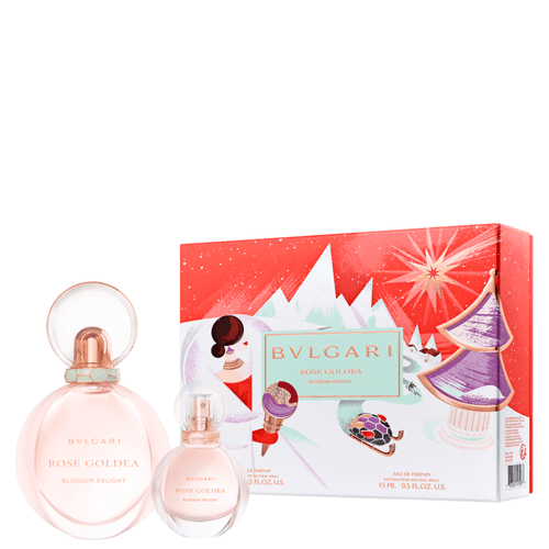 Kit Coffret BvlgariRose Goldea Bvlgari Feminino - Eau de Parfum 75ml + Eau de Parfum 15ml