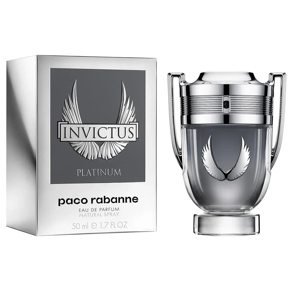 Perfume Invictus Platinum Paco Rabanne Eau de Parfum Lançamento