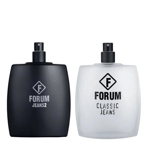 Kit Forum Jeans 2 50ml + Forum Classic Jeans 50ml Perfume compartilhado