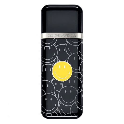Perfume Carolina Herrera 212 Vip Men Black Smiley  Masculino EDP