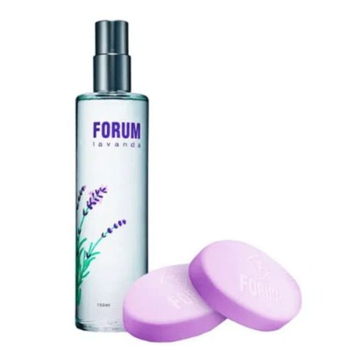 Kit Coffret Forum Lavanda Deo Colonia Feminino