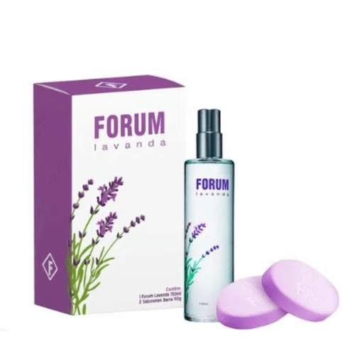 Kit Coffret Forum Lavanda Deo Colonia Feminino
