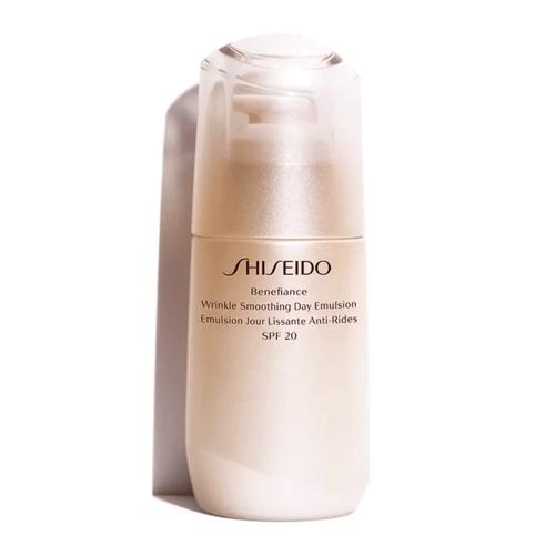 Emulsão Antirrugas Suavizante Diurna Shiseido Benefiance Wrinkle Smoothing Day Emulsion Spf20