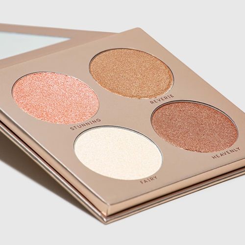 Paleta de Iluminadores Glow to Go Nádia Tambasco by Océane  4 cores