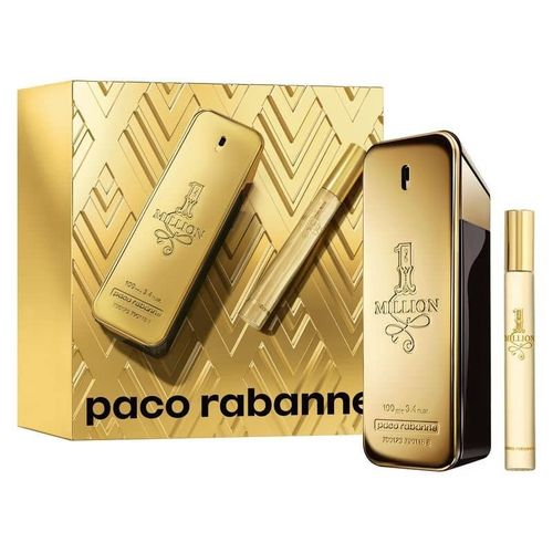 Kit Coffret Paco Rabanne 1 Million EDT 100ml + Travel 10mg - Masculino
