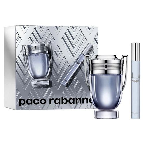 Kit Coffret Paco Rabanne Invictus EDT 100ml + Mini 10ml - Masculino