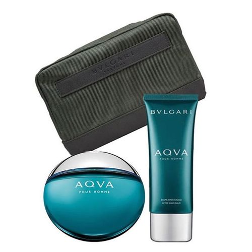Kit Coffret Aqva Pour Homme Marine Bvlgari Spring