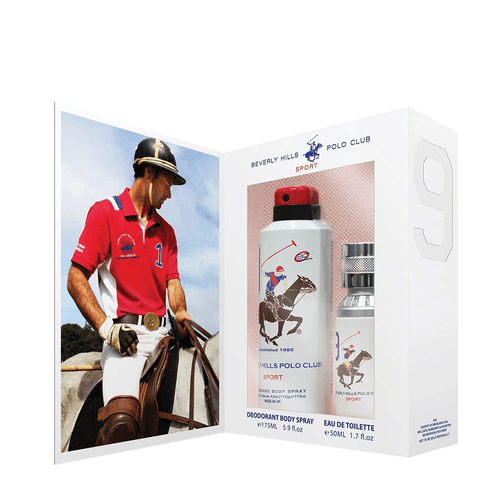 Kit Beverly Hills Polo Club Desodorante Body Colônia Nº9