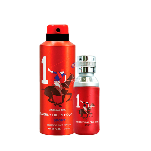 Kit Beverly Hills Polo Club Nº2 Body Colônia + Desodorante