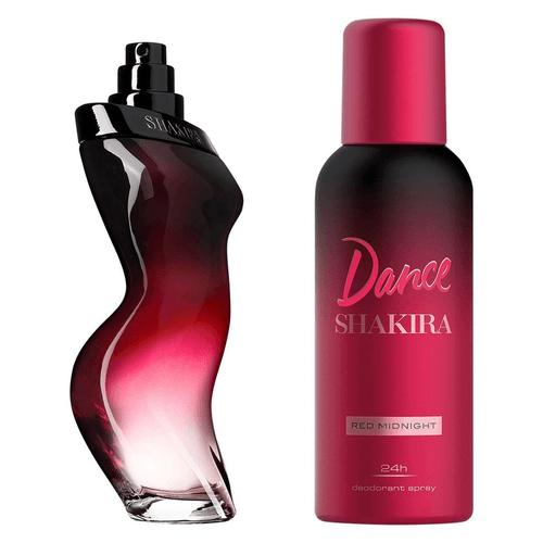 Kit Coffret Red Midnight EDT 80ml + Desodorante 150ml – Shakira