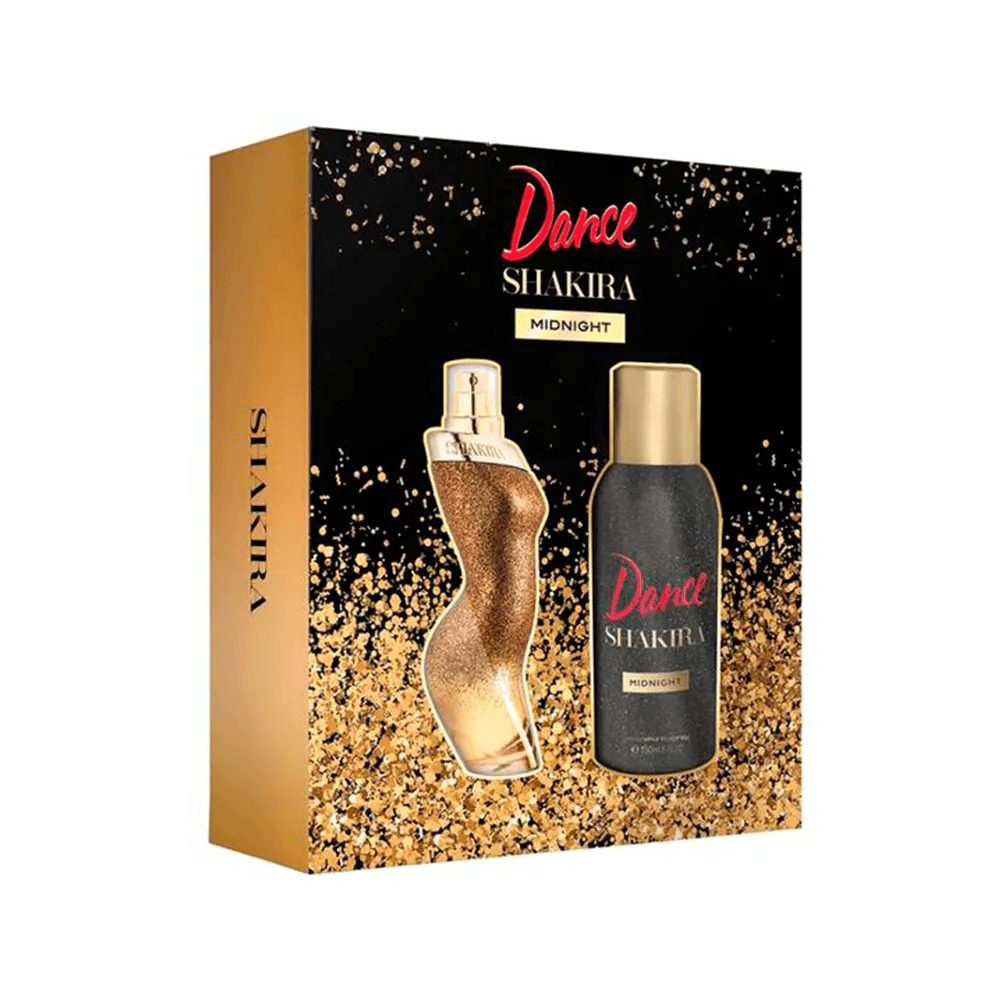 SHAKIRA DANCE MIDNIGHT EDT 80ML + DEO 150ML