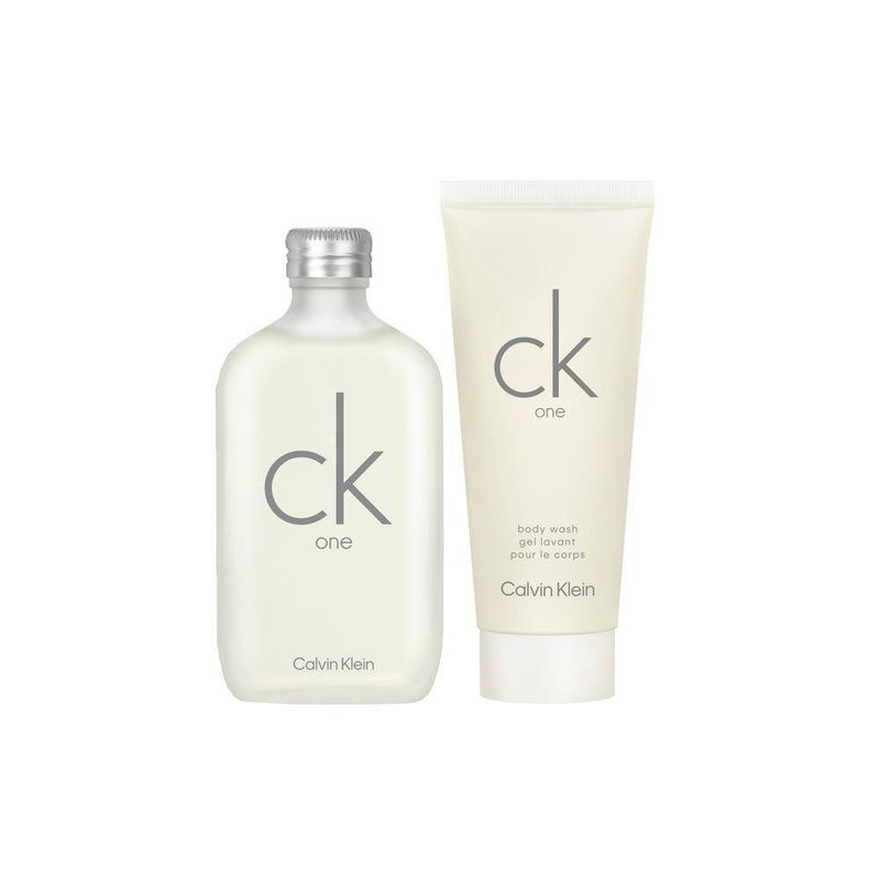 Kit-Coffret-Calvin-Klein-CK-One-Perfume-Edt-100ml---Gel-De-Banho-100ml