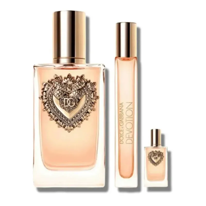 Conjunto Devotion Dolce - Gabbana Eau De Parfum 100ml + Travel Size 10ml + Miniatura Coffret -2-