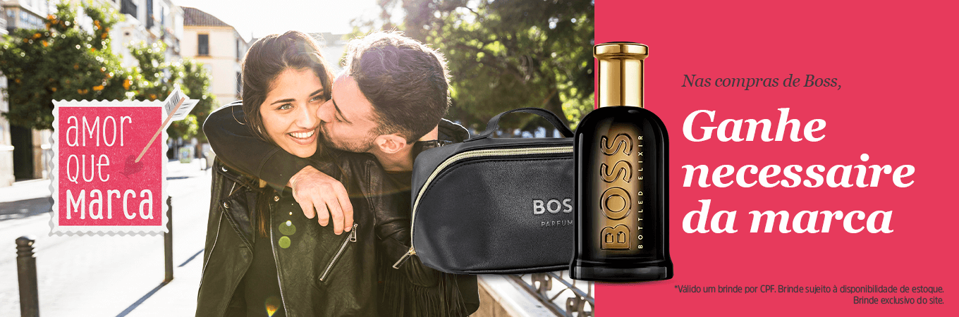 Compre Hugo Boss, ganhe necessaire 